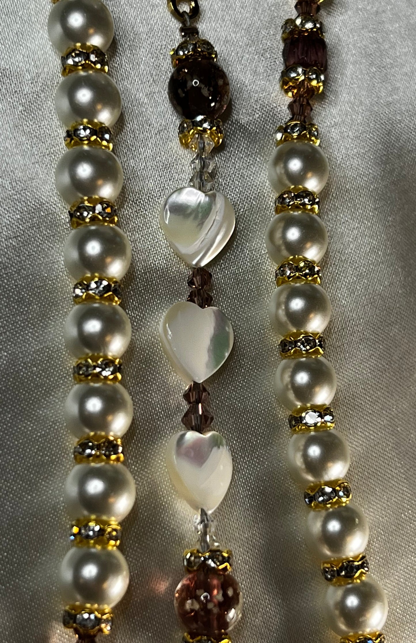 Bridal Rosary Abby Amethyst
