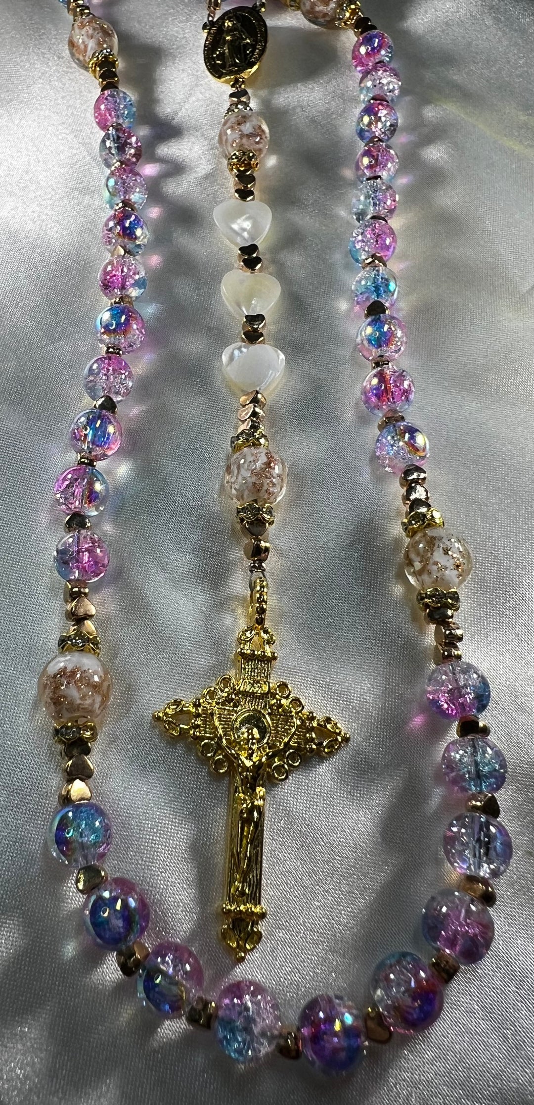 Mermaid Glass Rosary