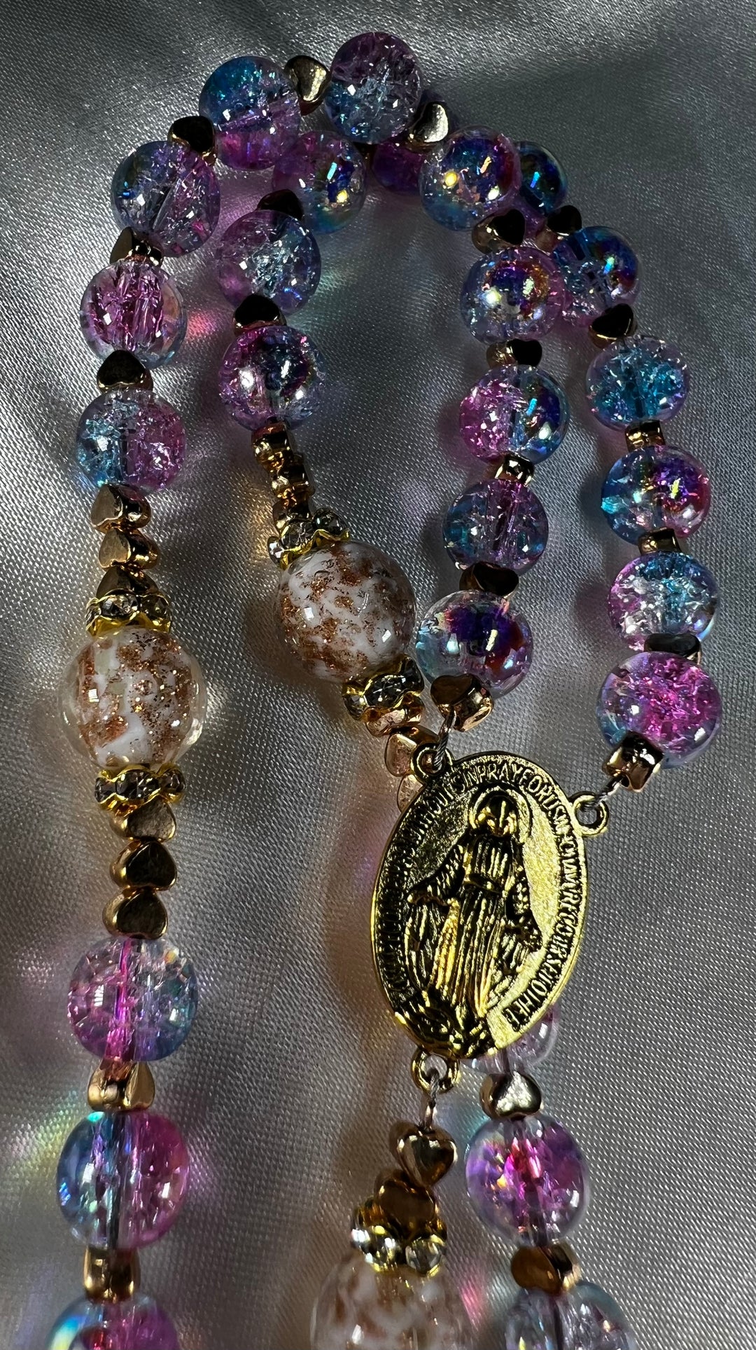 Mermaid Glass Rosary
