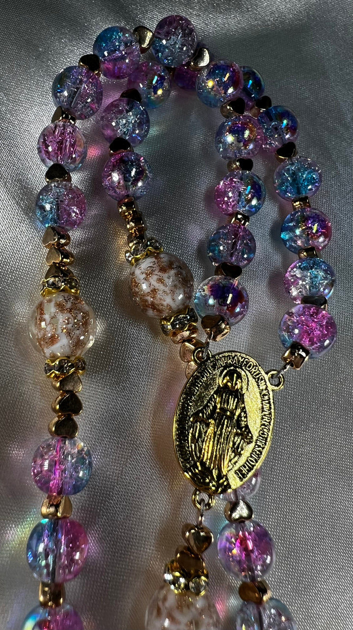 Mermaid Glass Rosary
