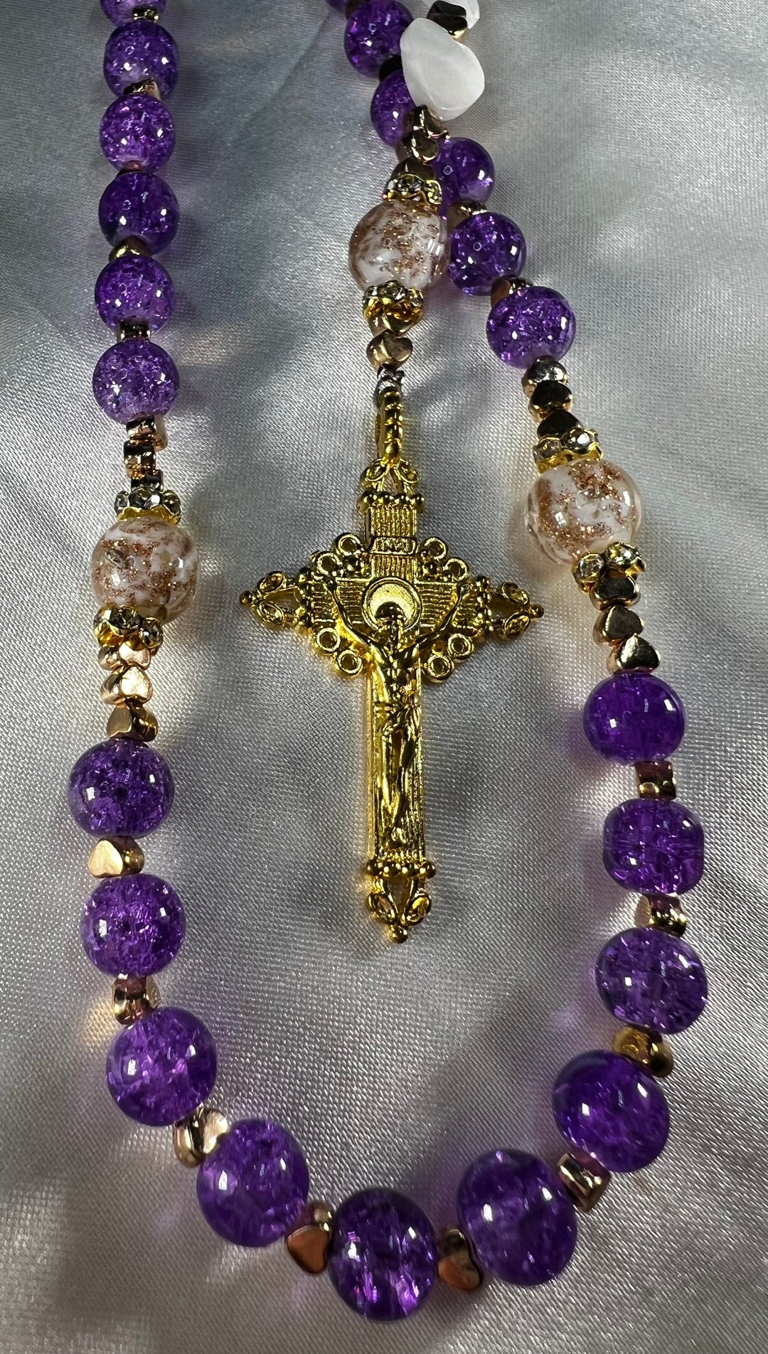 Mermaid Glass Rosary