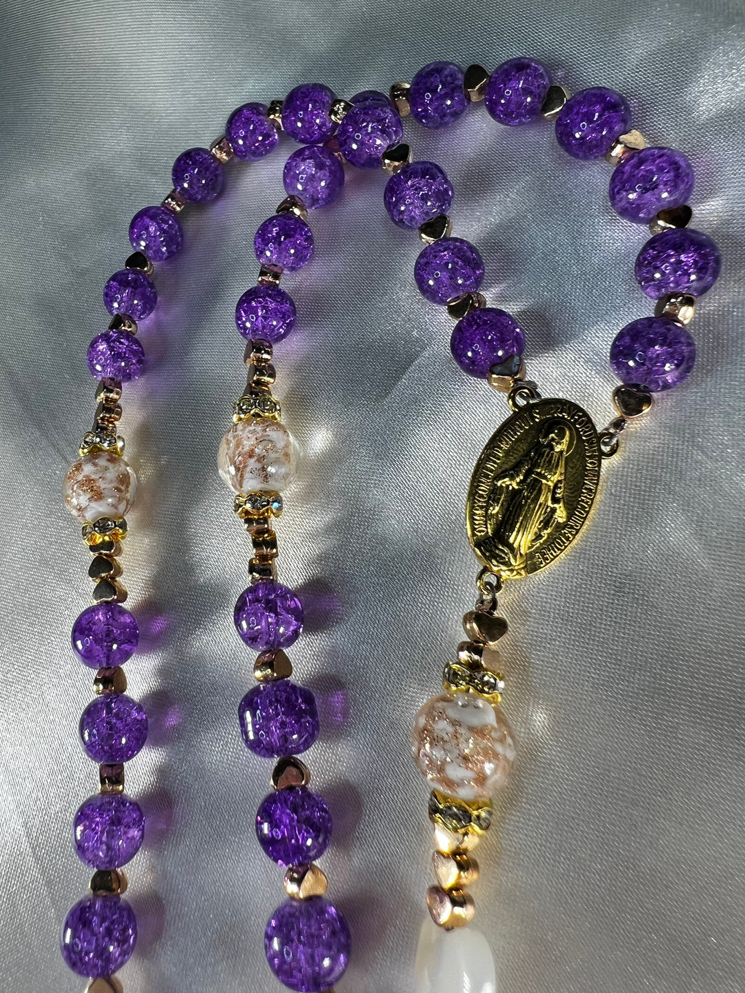 Mermaid Glass Rosary