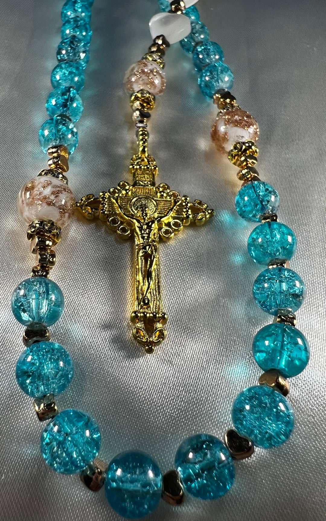 Mermaid Glass Rosary