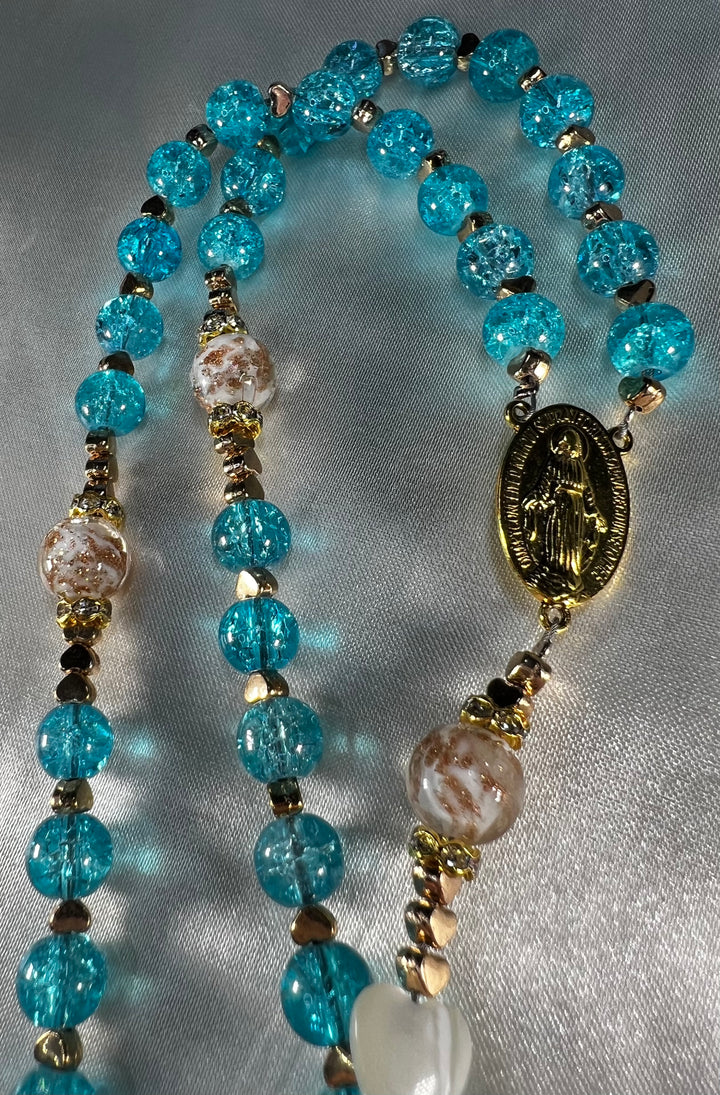 Mermaid Glass Rosary
