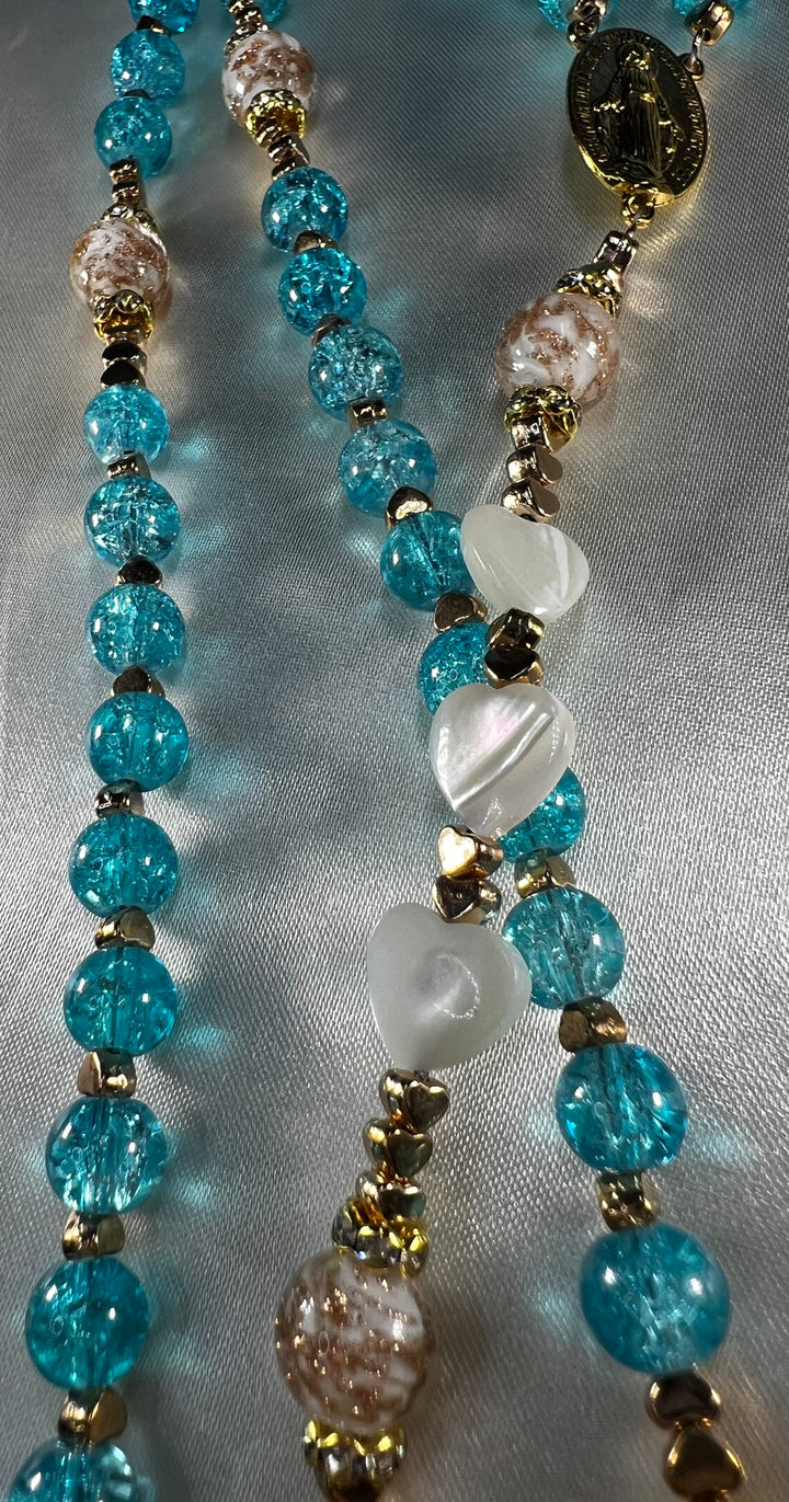 Mermaid Glass Rosary