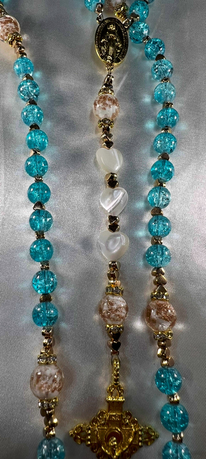 Mermaid Glass Rosary