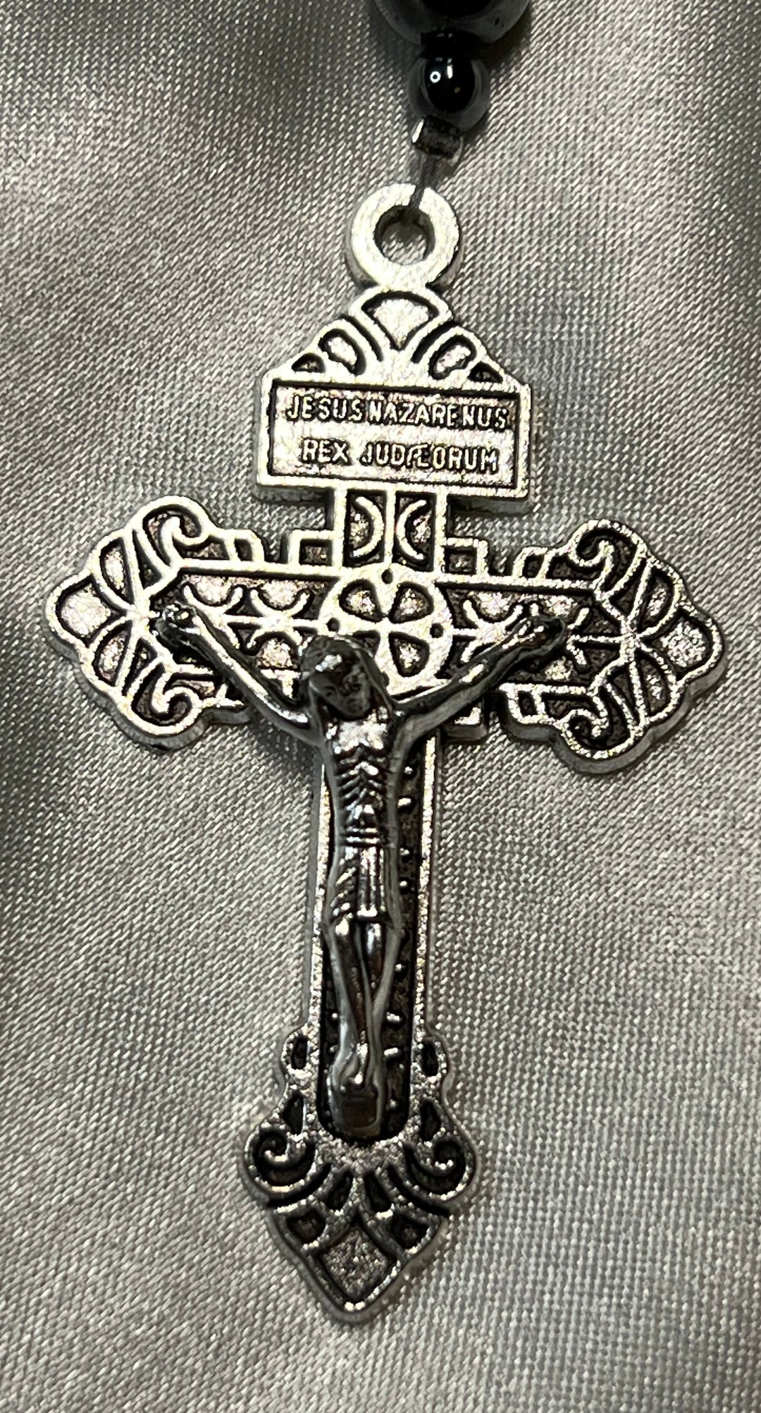 Silver St. Michael Crucifix