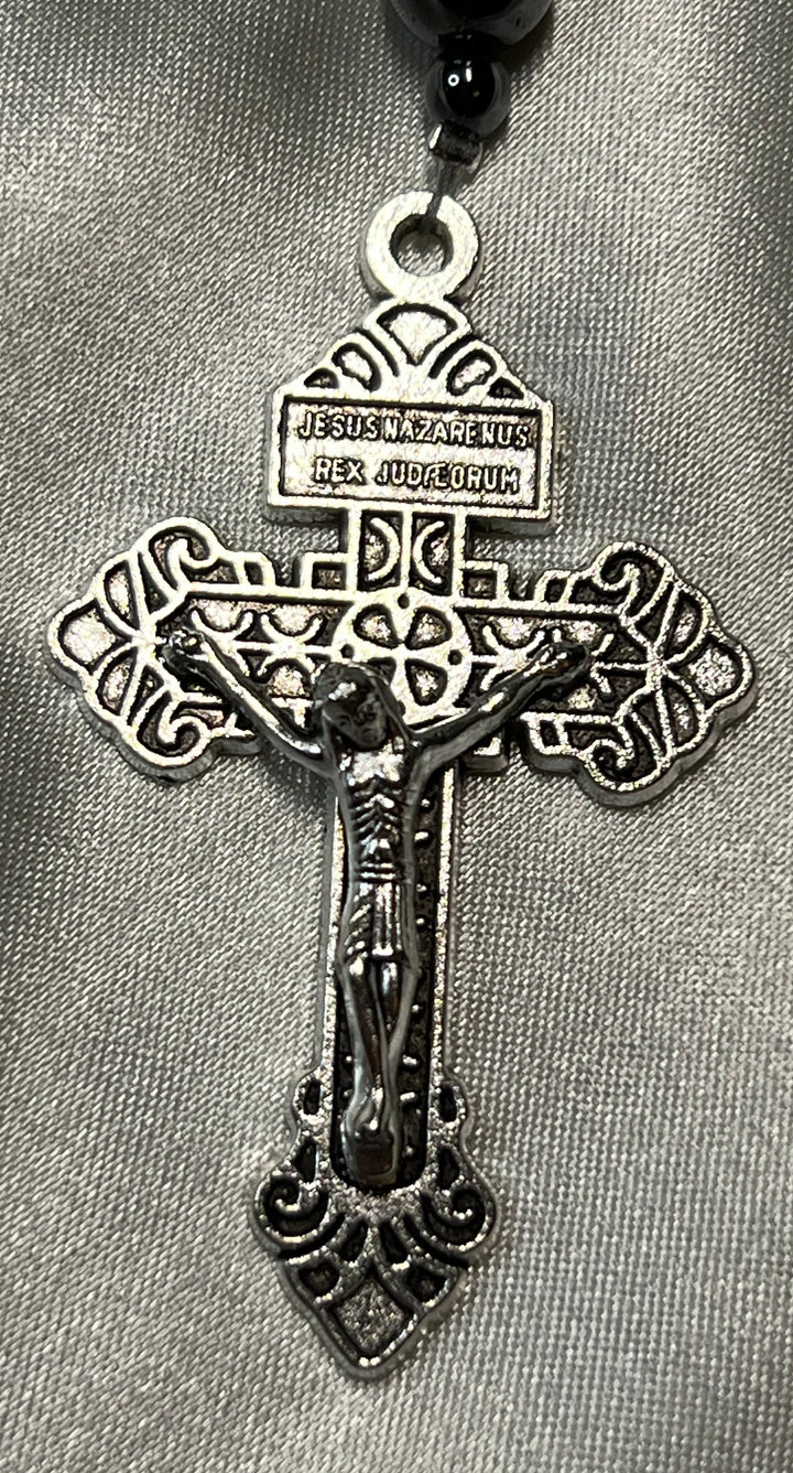 Silver St. Michael Crucifix