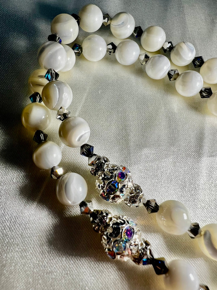 Heirloom Rosary Blue
