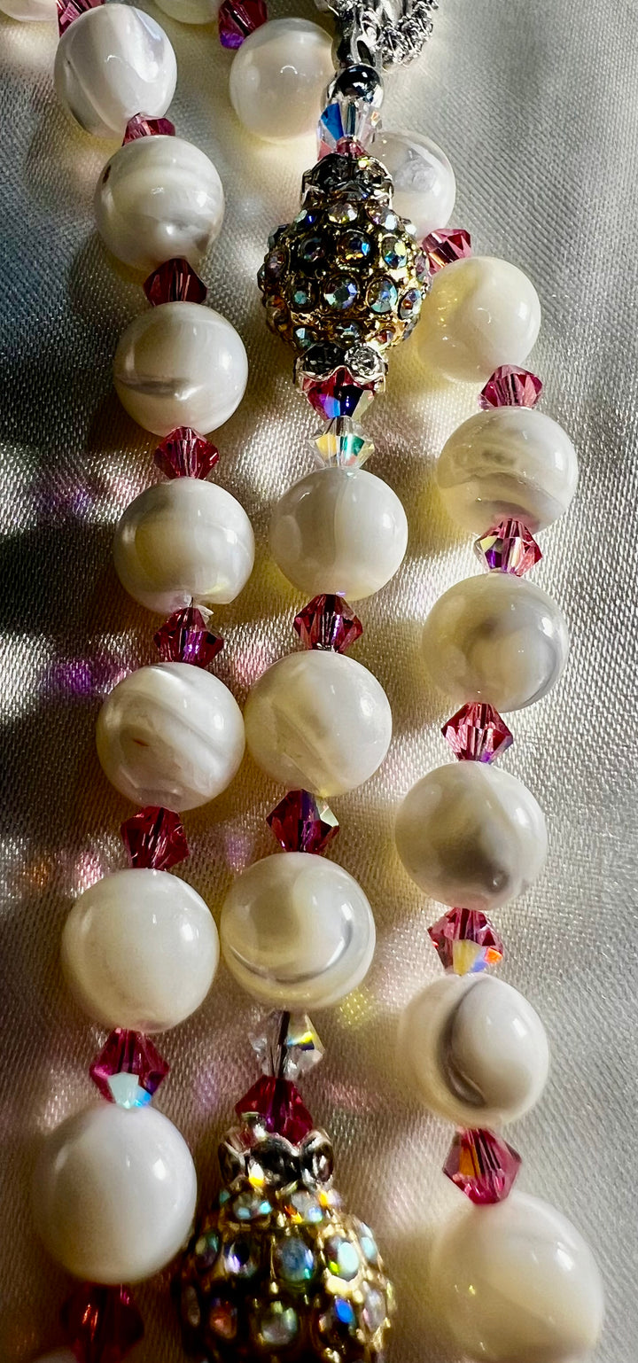 Heirloom Rosary Pink