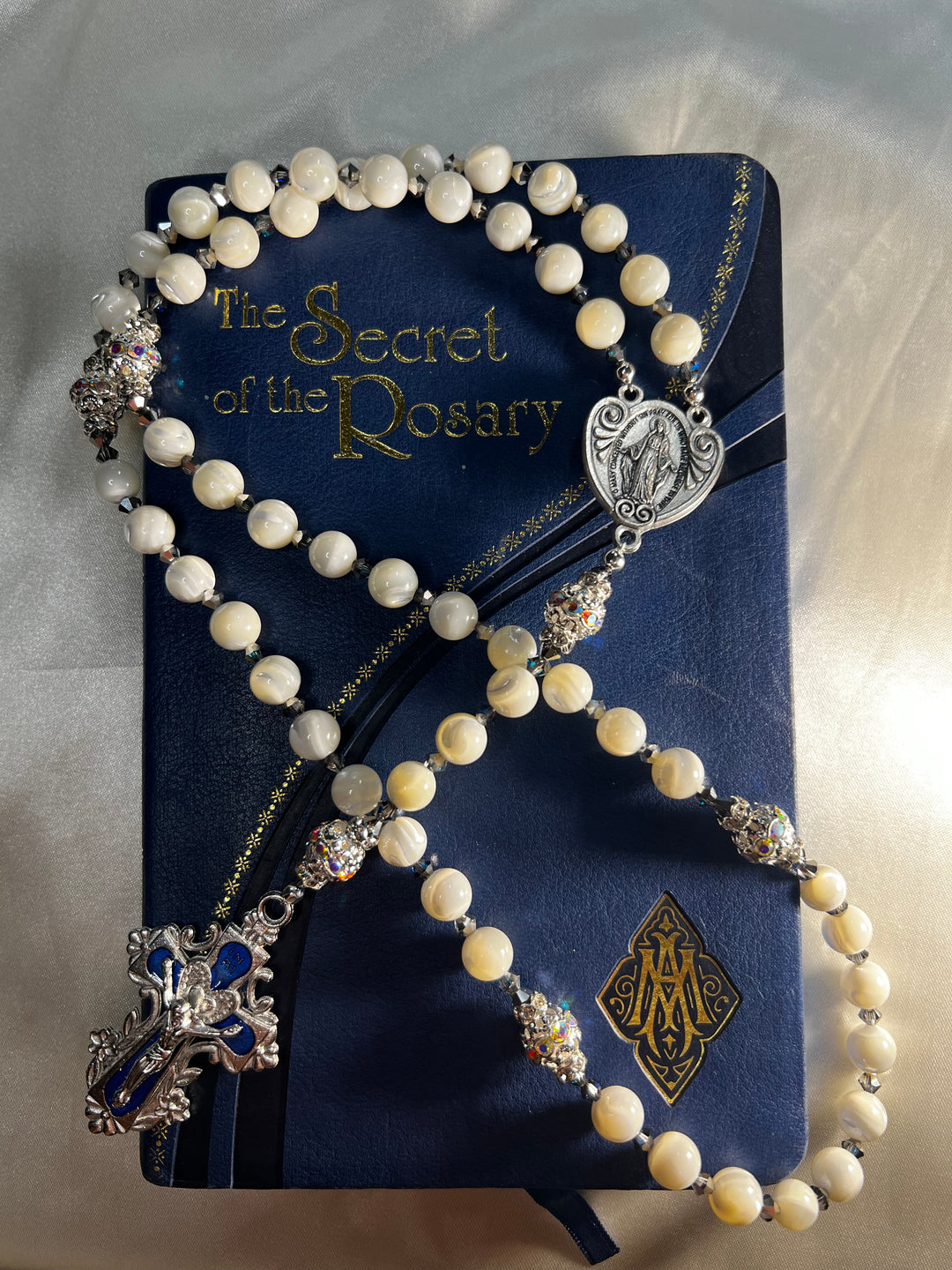 Heirloom Rosary Blue