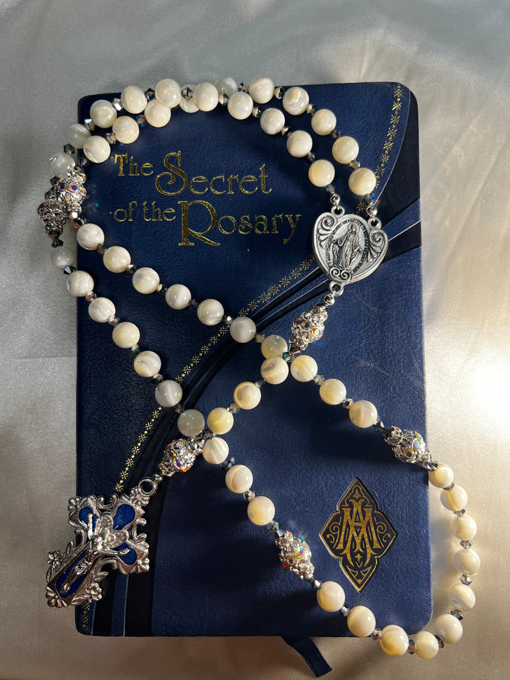 Heirloom Rosary Blue