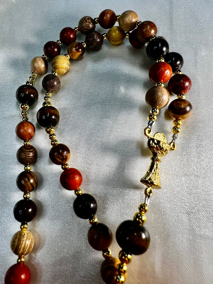 1st. Communion Wooden Rosary