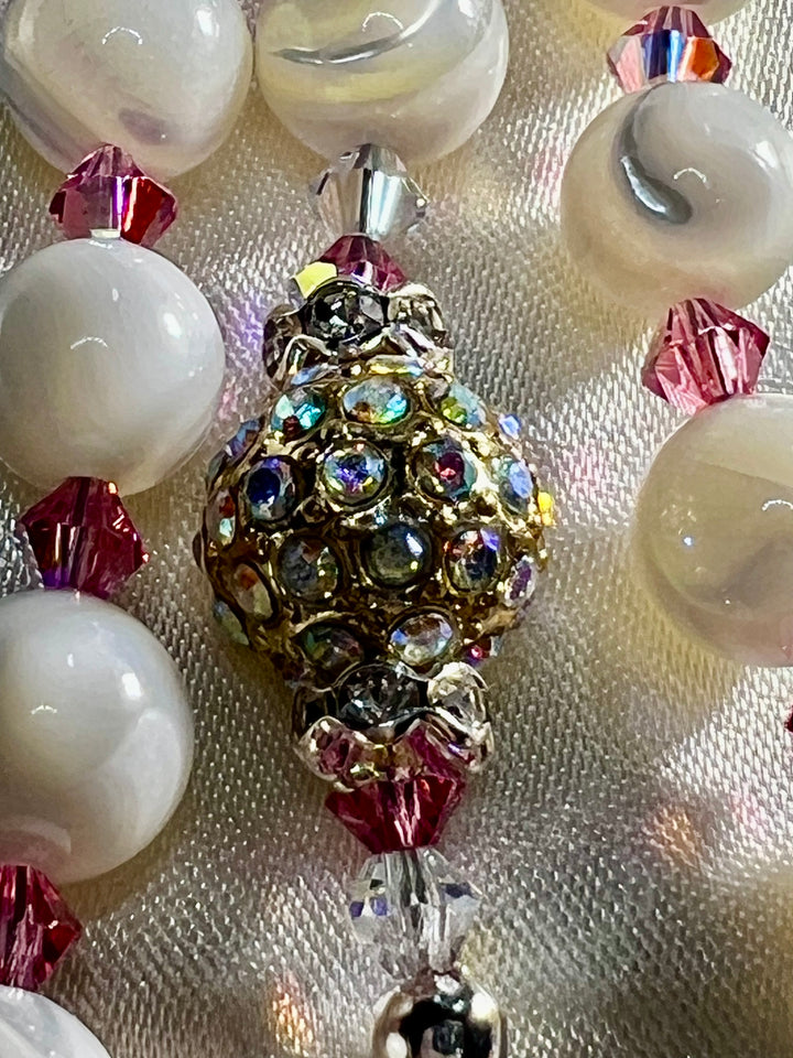 Heirloom Rosary Pink