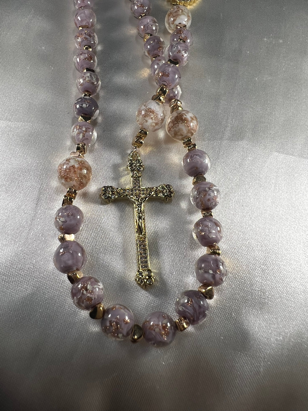 Glow in the Dark Rosary - Star Dust