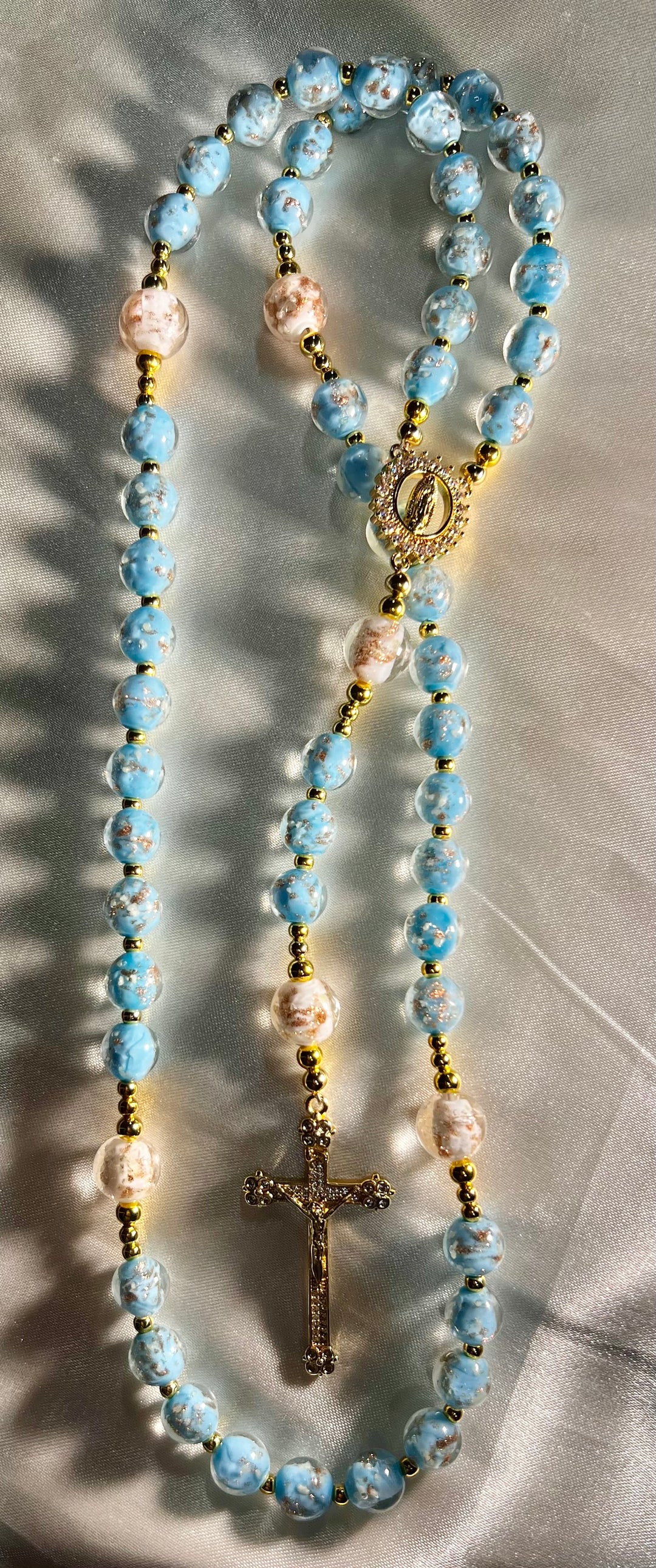Glow in the Dark Rosary - Star Dust