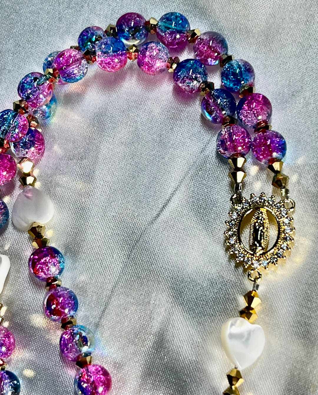 Mermaid Glass Rosary