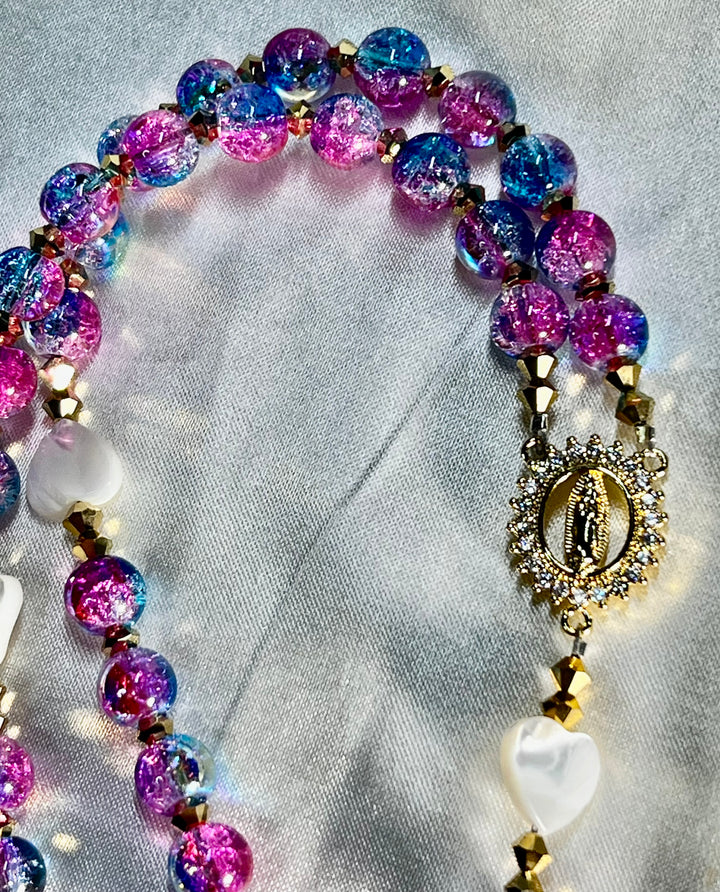 Mermaid Glass Rosary