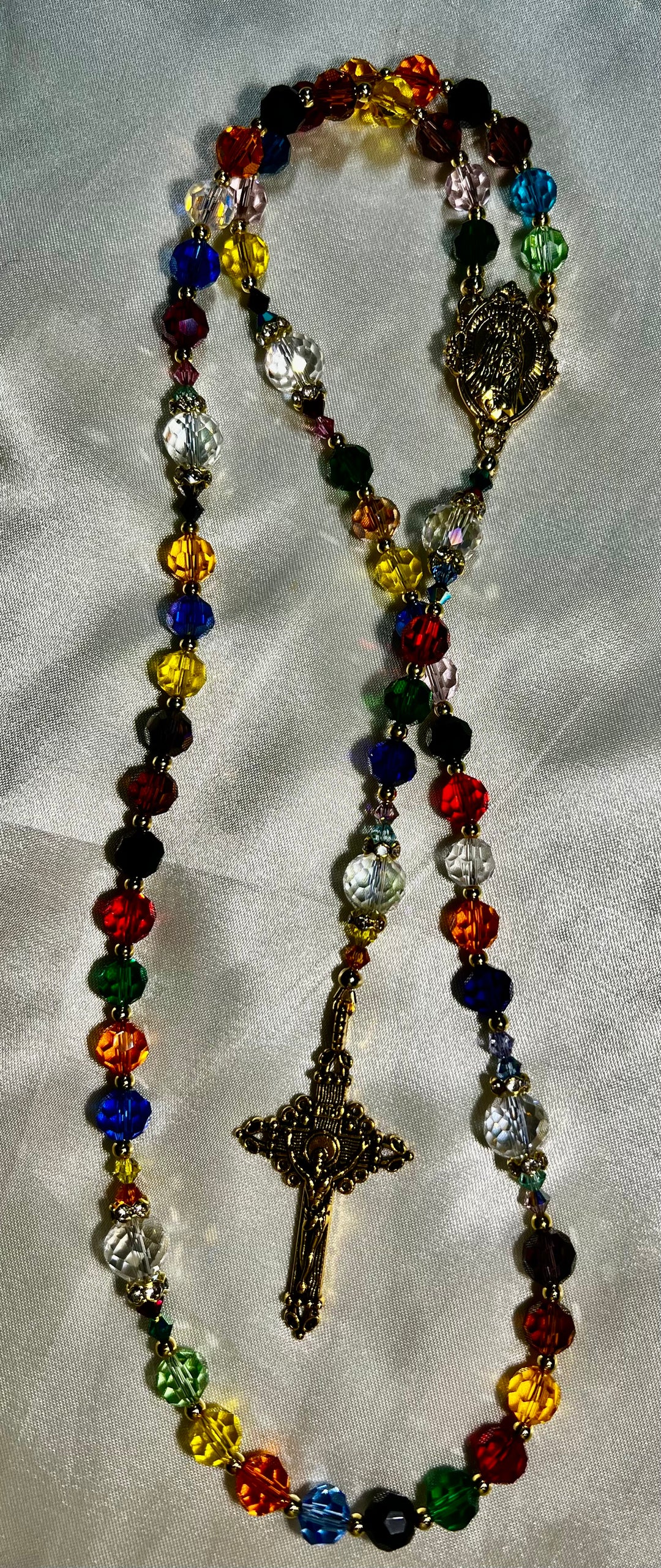 Stained Glass Rosary