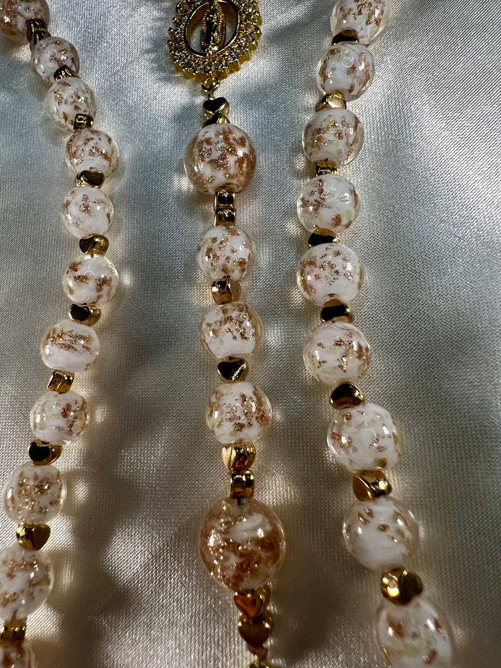 Glow in the Dark Rosary - Star Dust