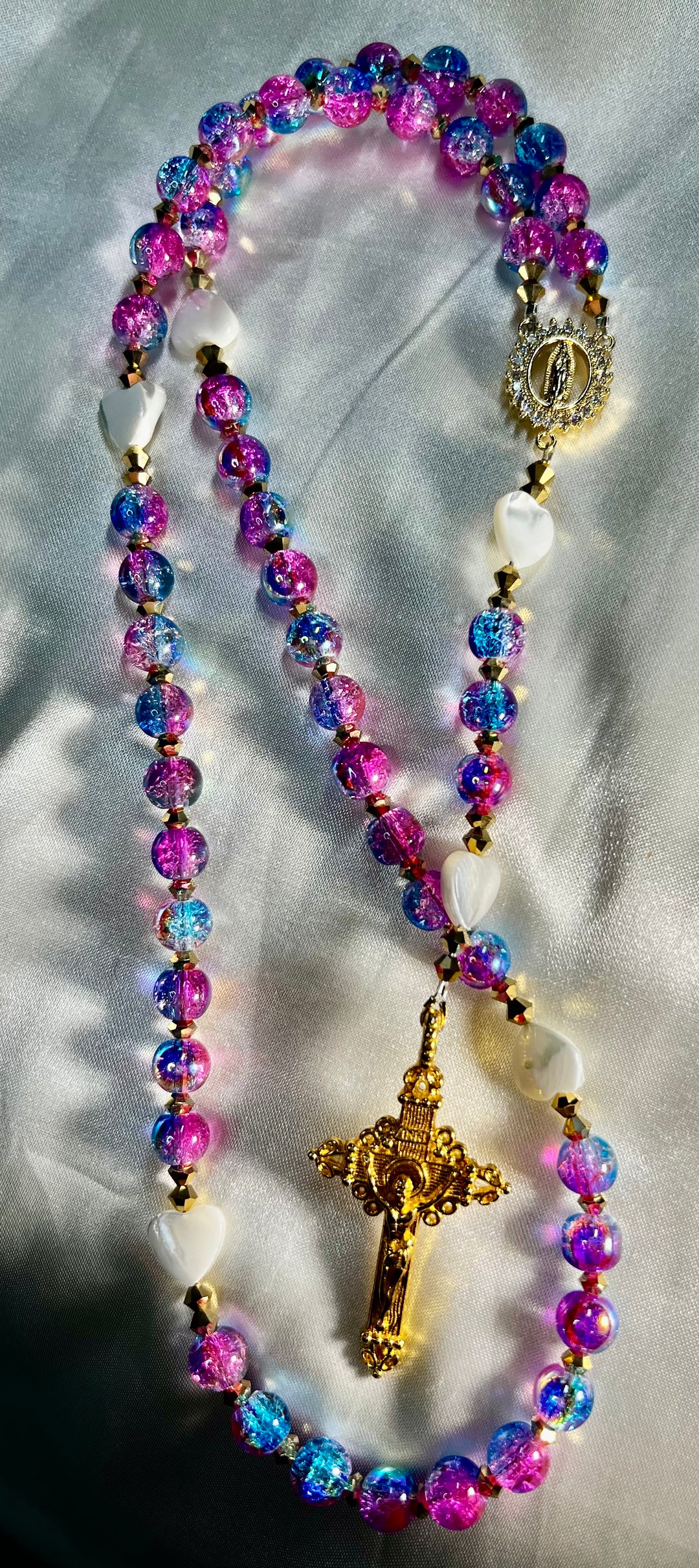 Mermaid Glass Rosary