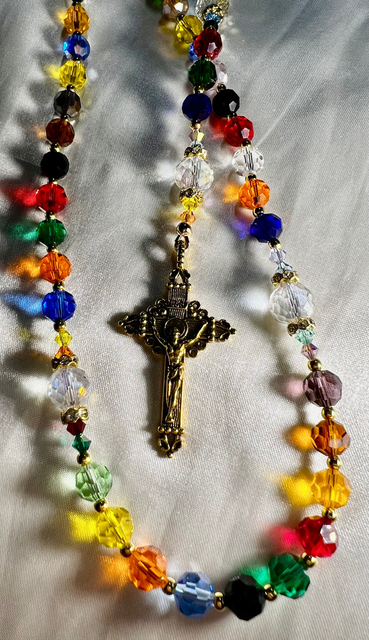 Stained Glass Rosary