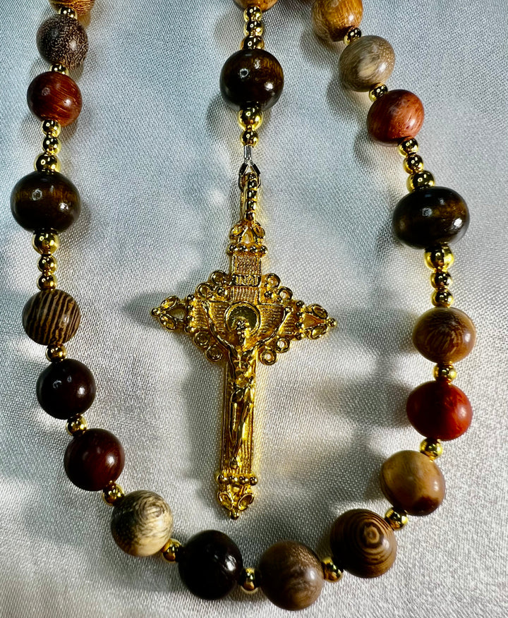 1st. Communion Wooden Rosary
