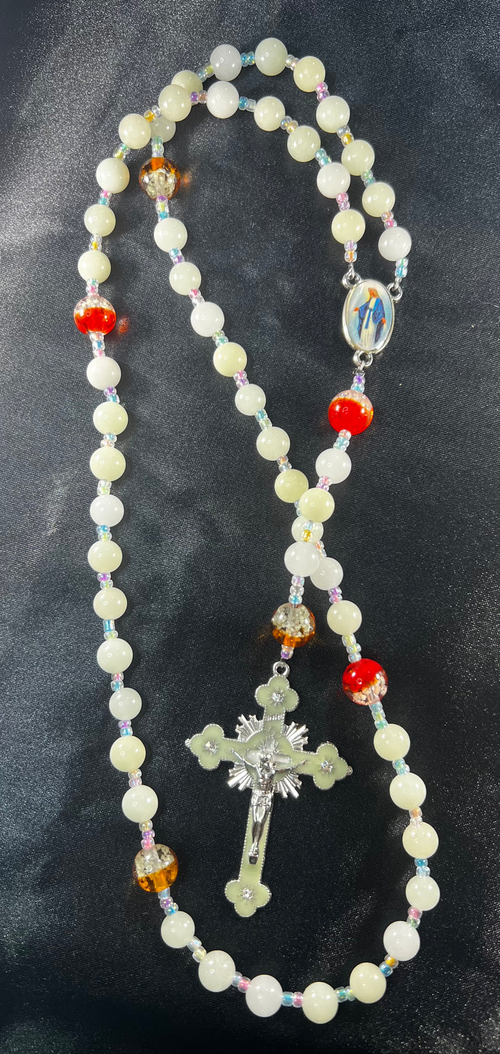 Glow in the Dark Rosary - Ocean Rosary