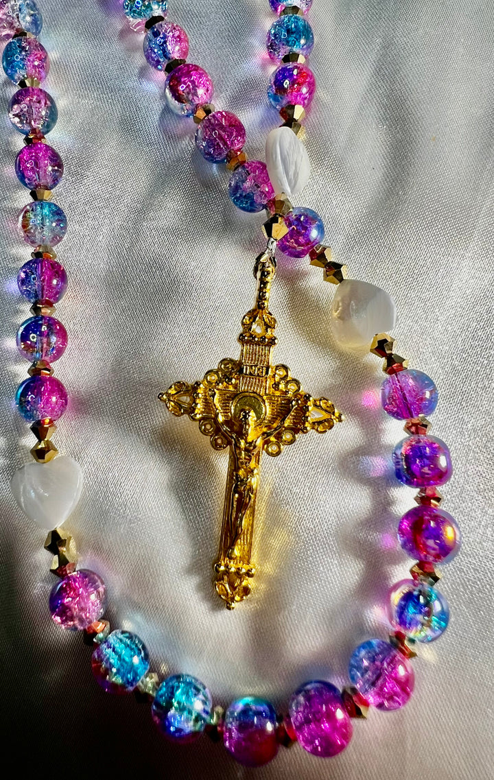 Mermaid Glass Rosary