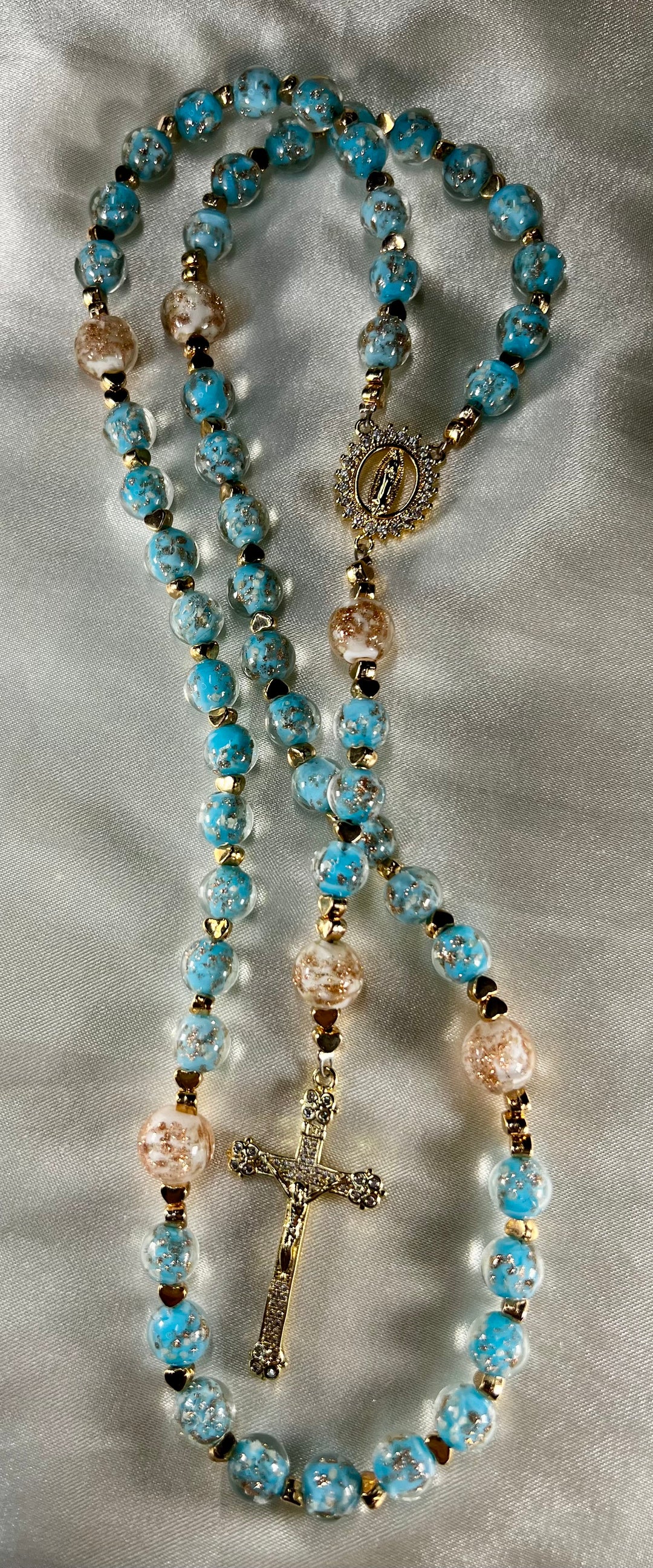 Glow in the Dark Rosary - Star Dust