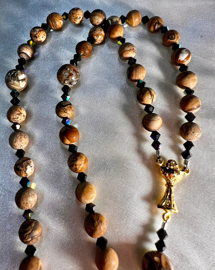 1st. Communion Stone Rosary
