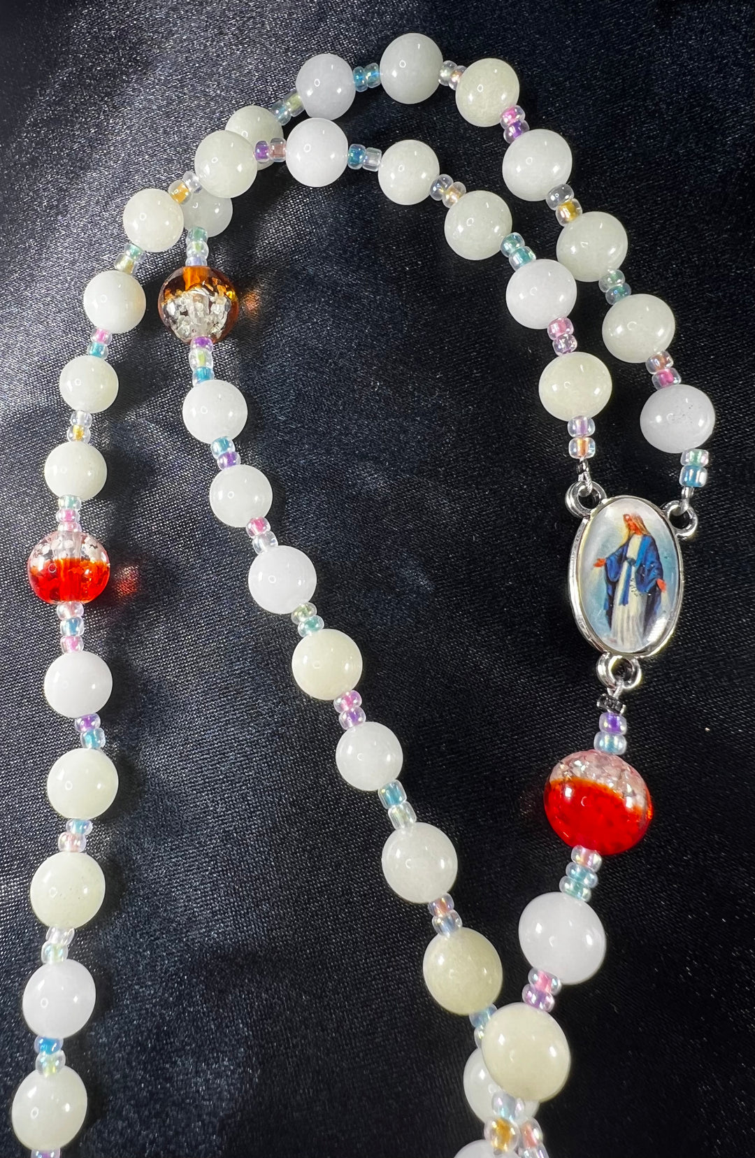 Glow in the Dark Rosary - Ocean Rosary