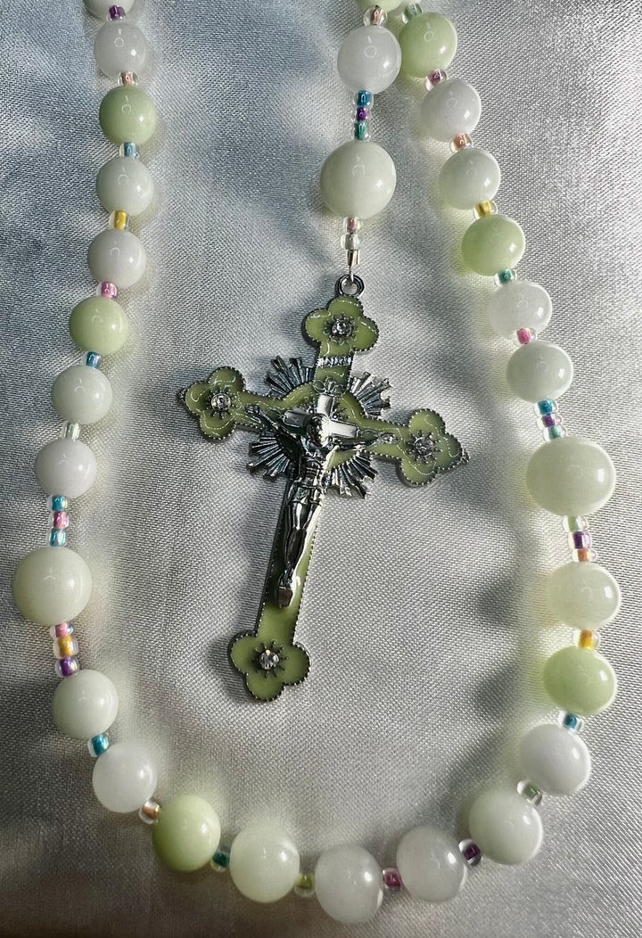 Glow in the Dark Rosary - Ocean Rosary