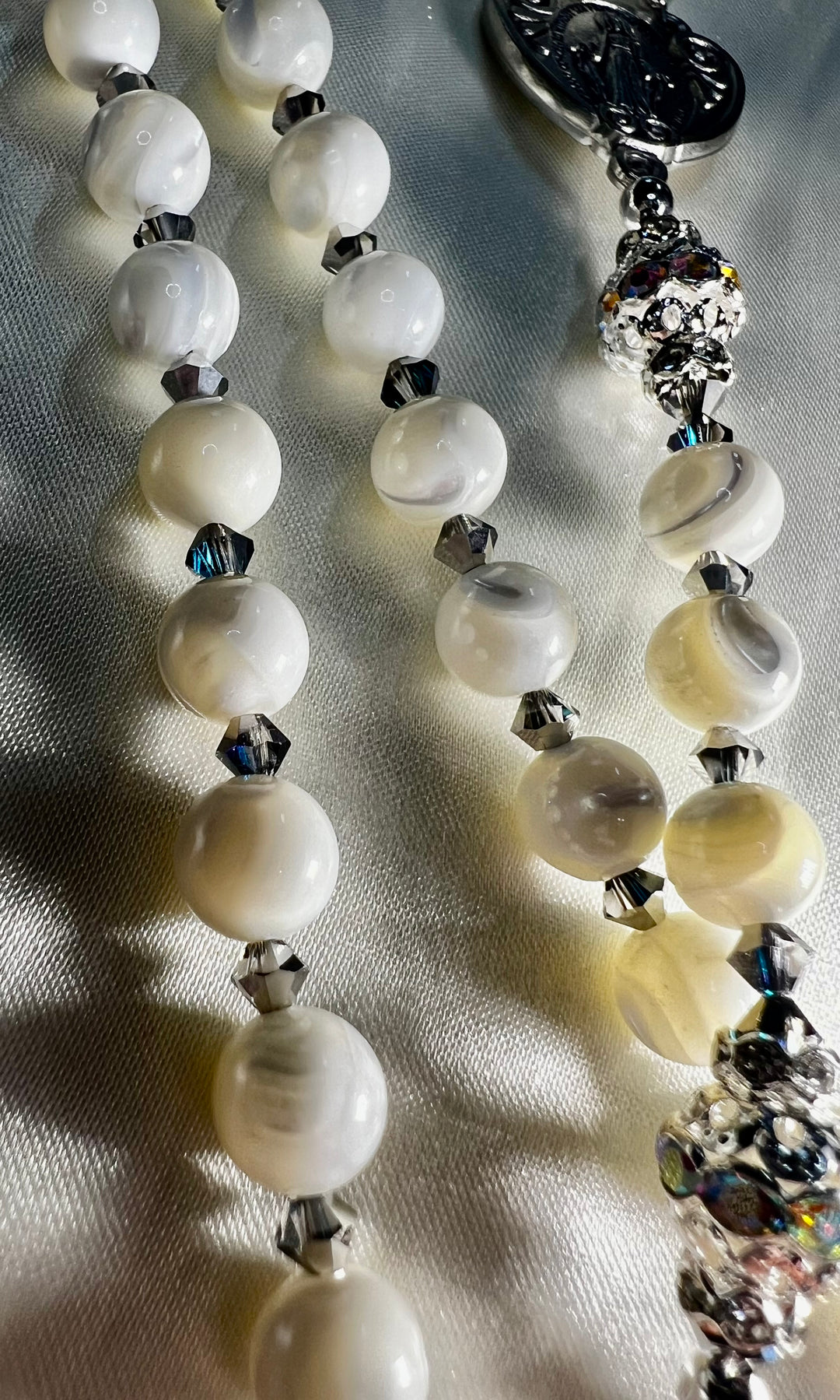Heirloom Rosary Blue