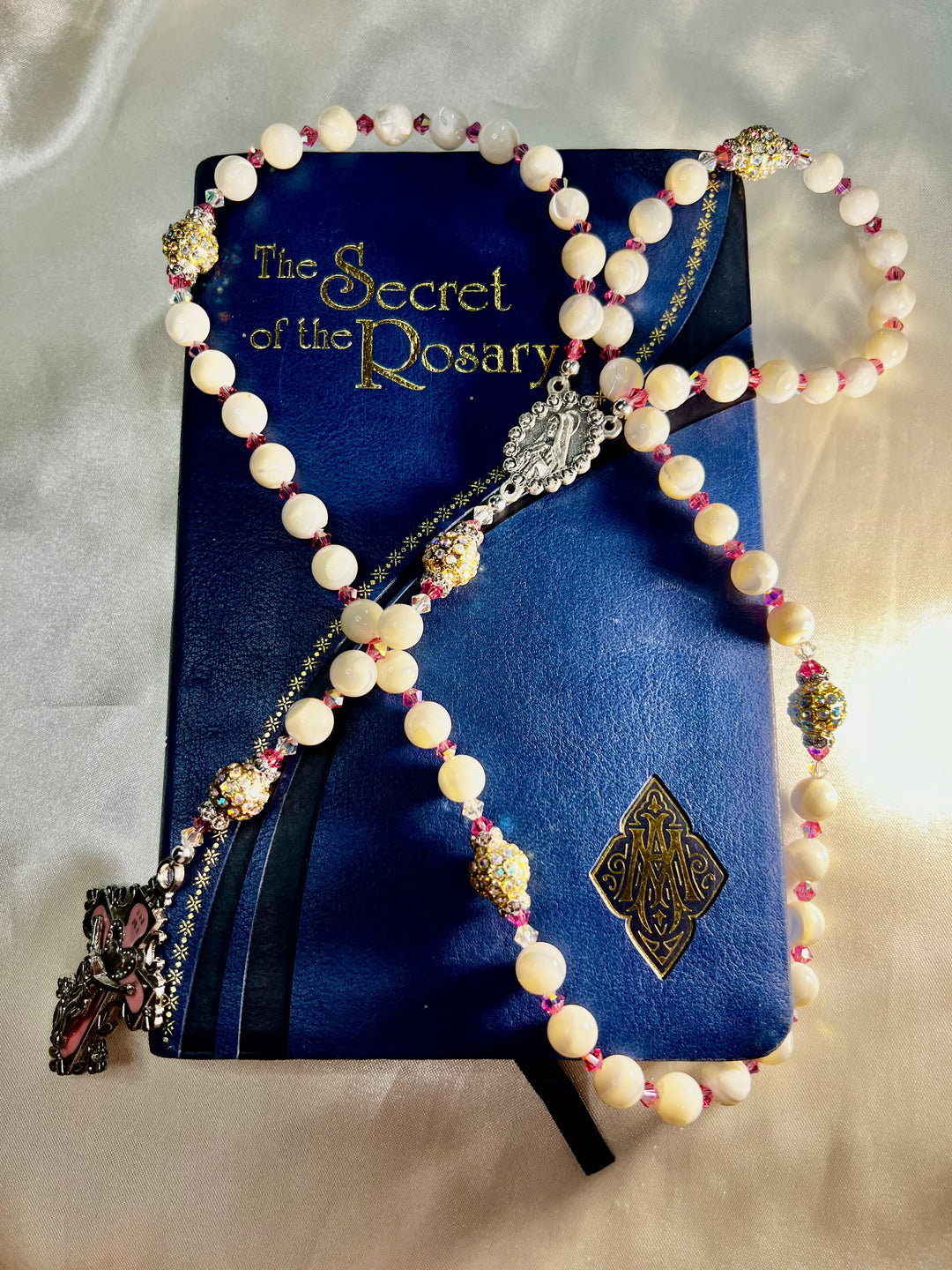 Heirloom Rosary Pink