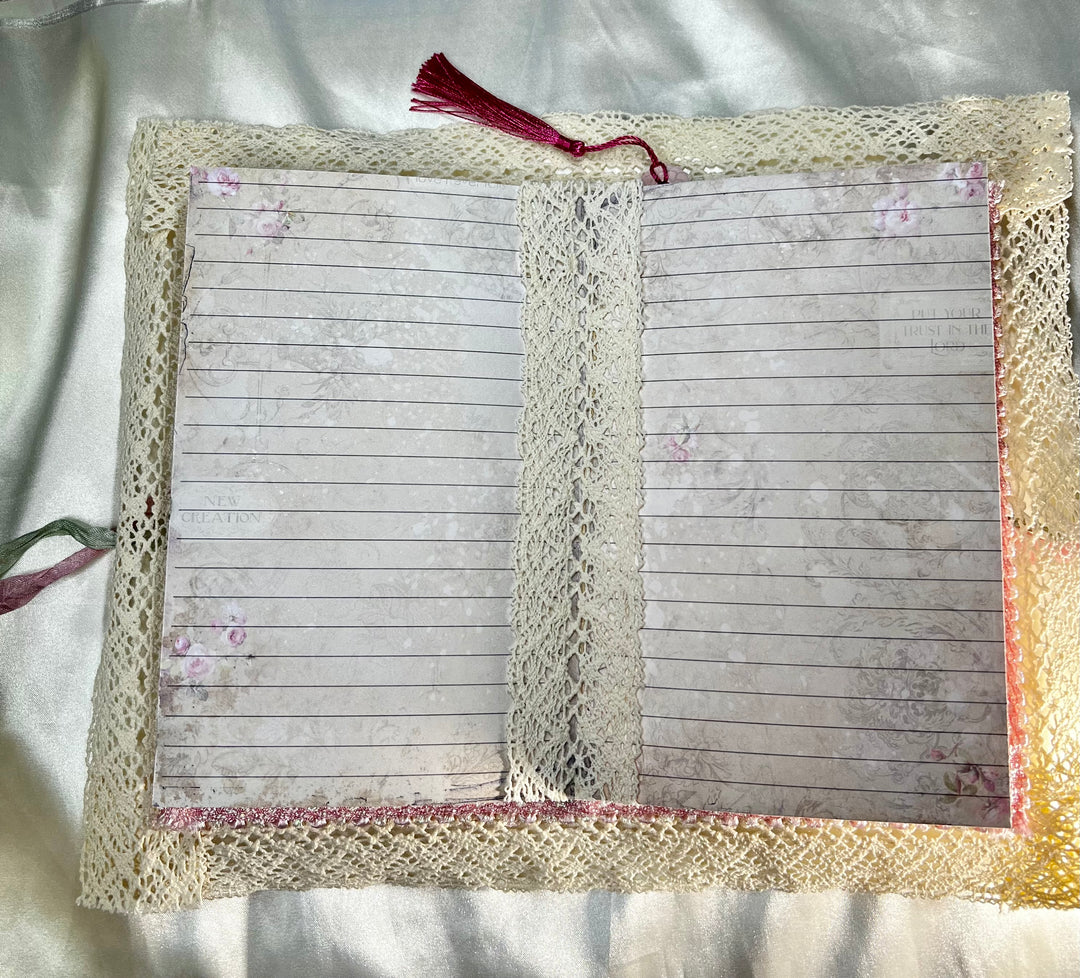 Beautiful pages to journal on!