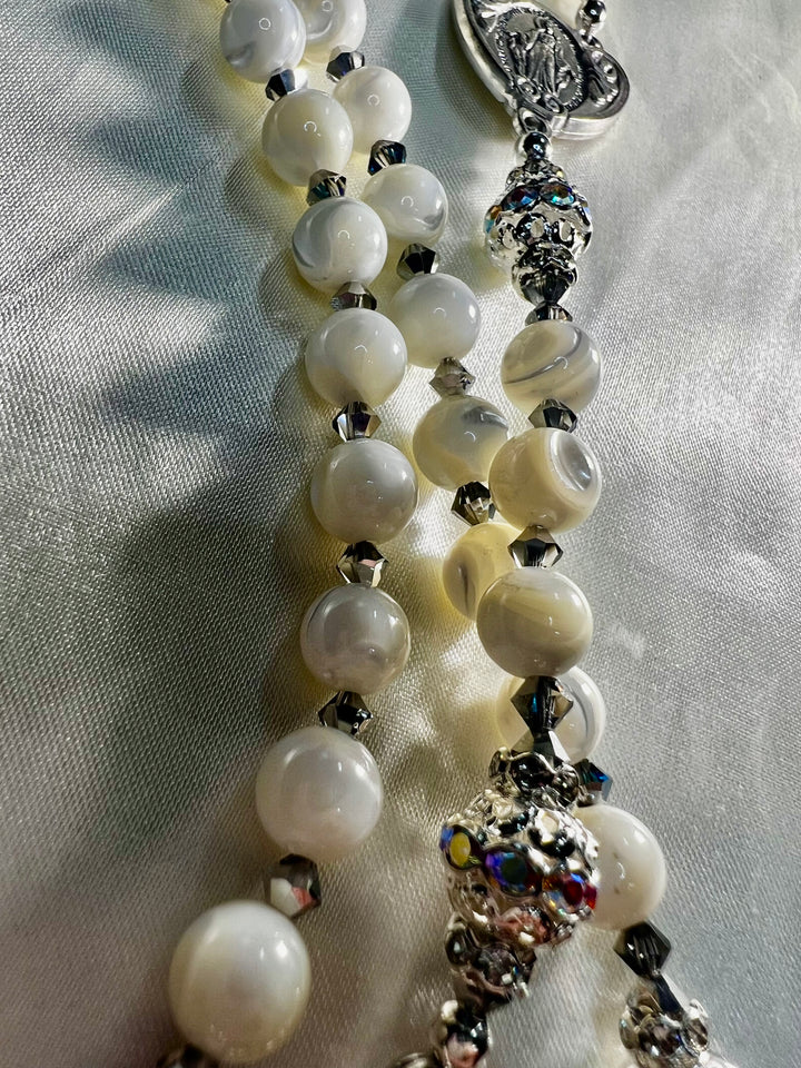 Heirloom Rosary Blue