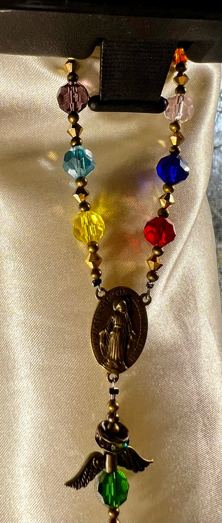 Car Rosary - Stained Glass