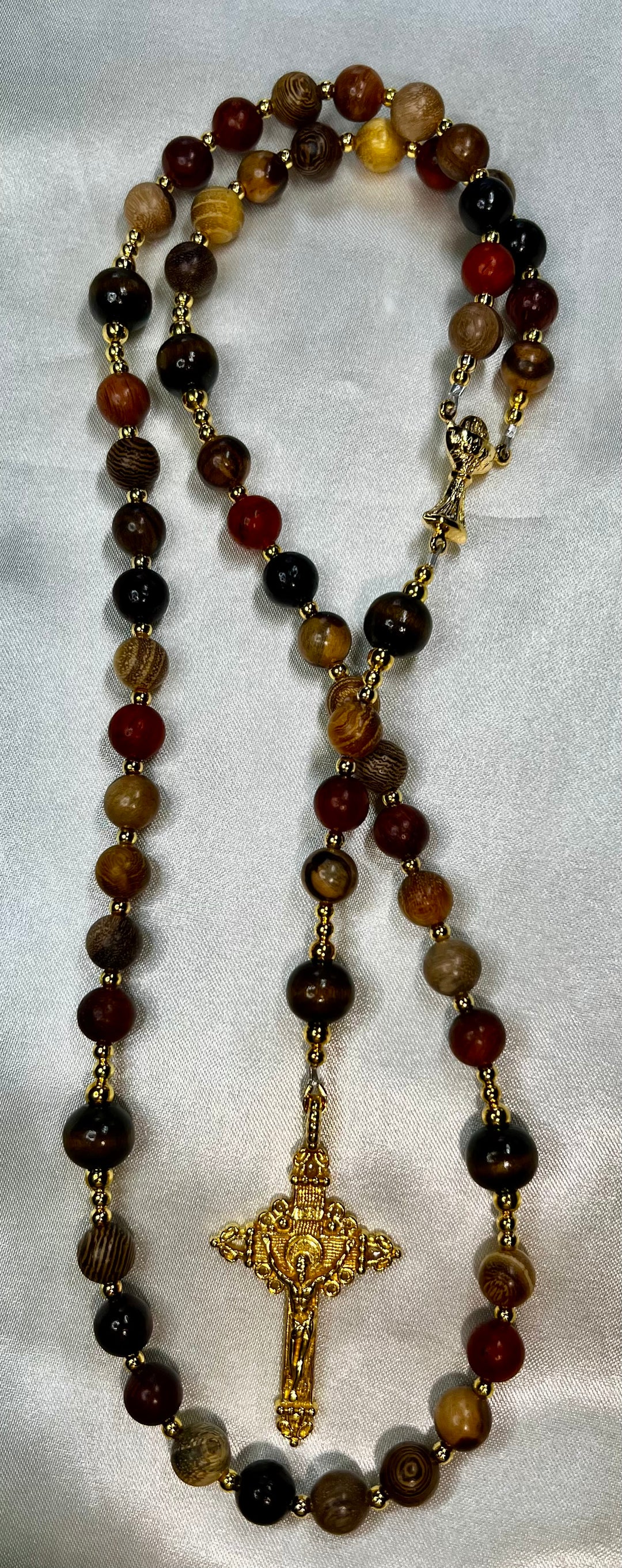 1st. Communion Wooden Rosary