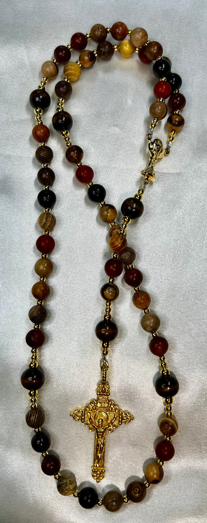1st. Communion Wooden Rosary