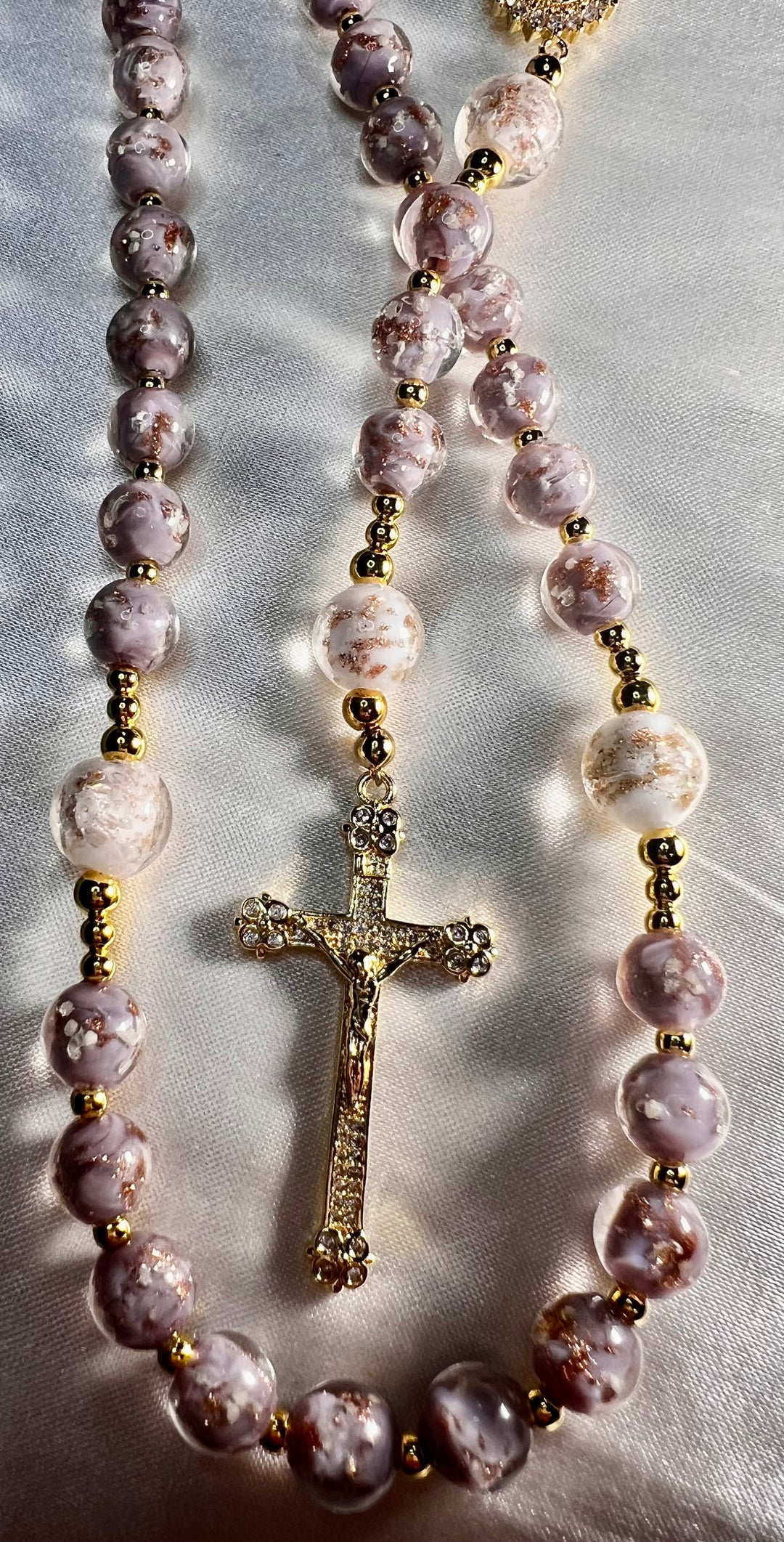 Glow in the Dark Rosary - Star Dust