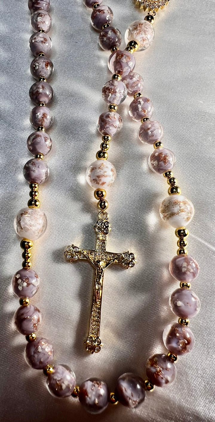 Glow in the Dark Rosary - Star Dust