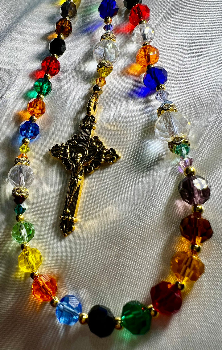 Stained Glass Rosary