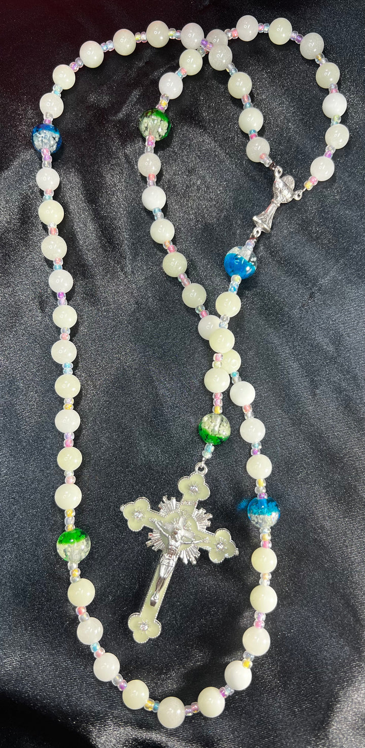 Glow in the Dark Rosary - Ocean Rosary