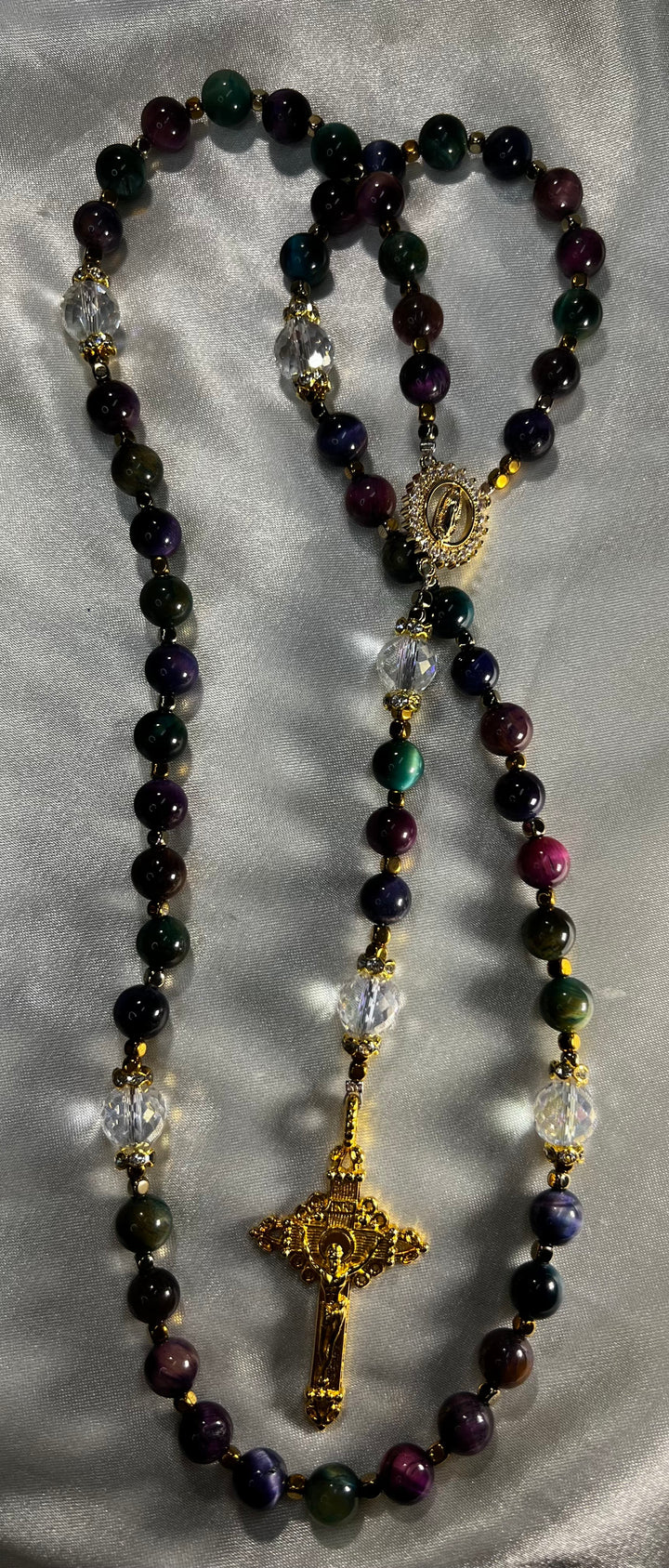 Galaxy Rosary Gold