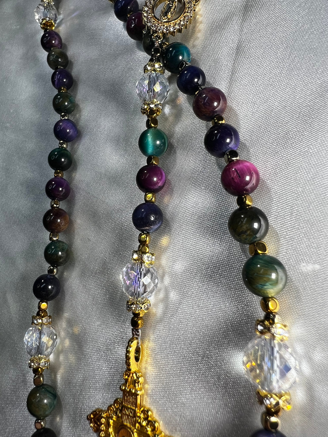 Galaxy Rosary Gold