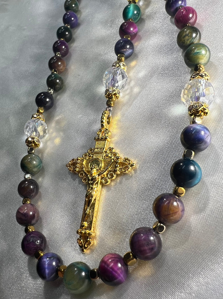 Galaxy Rosary Gold