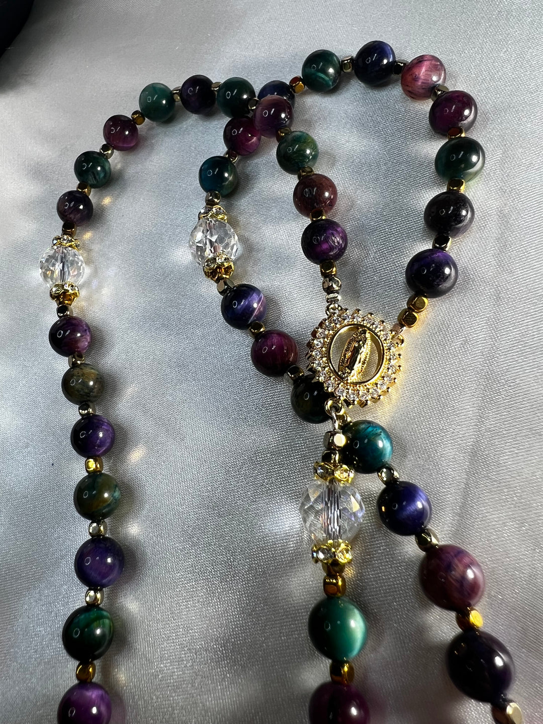 Galaxy Rosary Gold