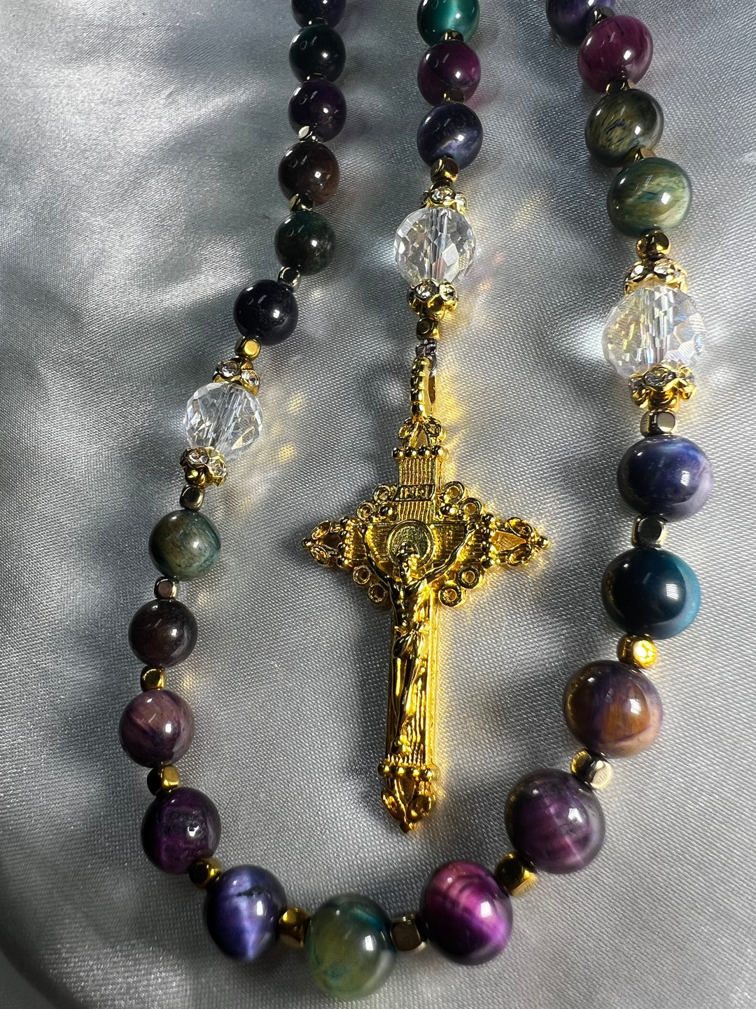 Galaxy Rosary Gold