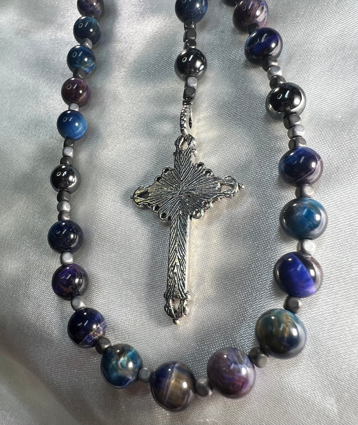 Galaxy Rosary Silver